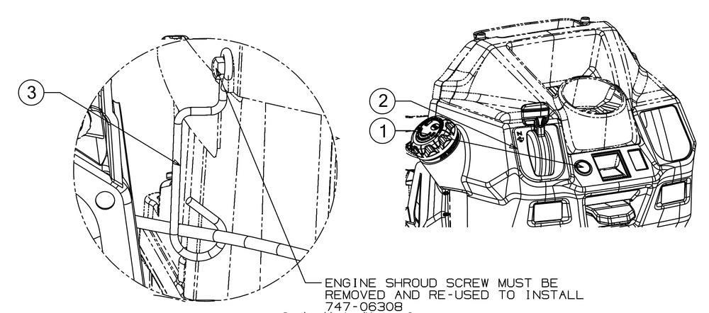 Cable Accessories Diagram and Parts List for XT1-LT46KH (13APA1CT210)(2017) Cub Cadet Lawn Tractor